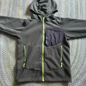 The North Face Full Zip Fleece Jacket Boys XL